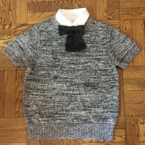 Kate Spade Bow Collared Sweater Size Medium