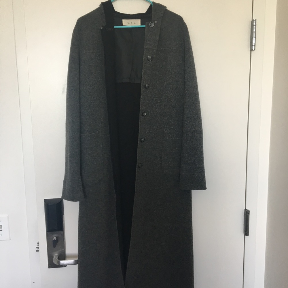 NWOT High quality gray long winter jacket