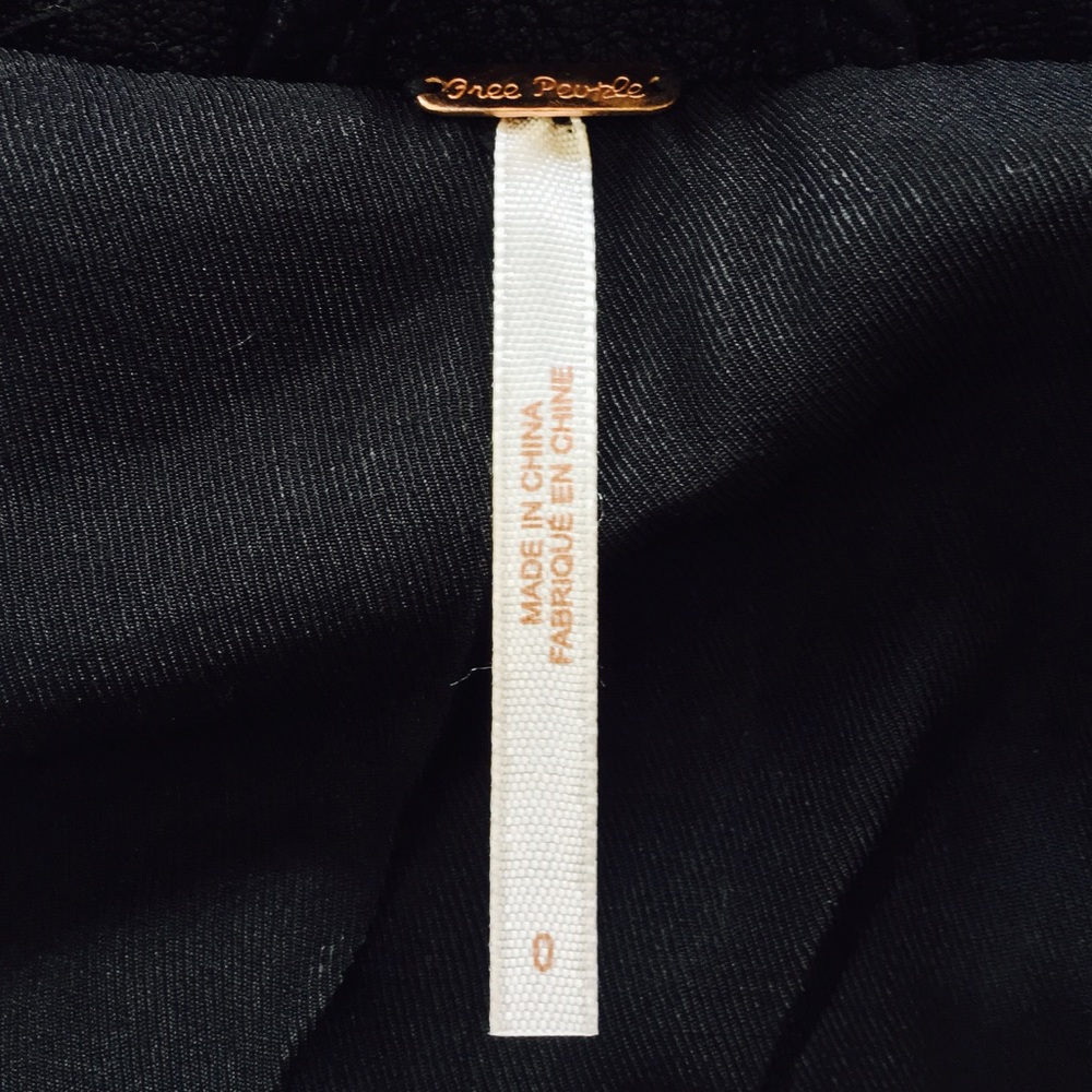 SOLD Free People Cool & Clean Vegan Moto Jacket - Picture 4 of 4