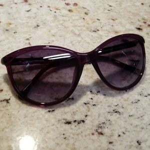 Diane Von Furstenberg sunglasses purple sunglasses