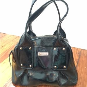 Kate Spade black patent leather bag