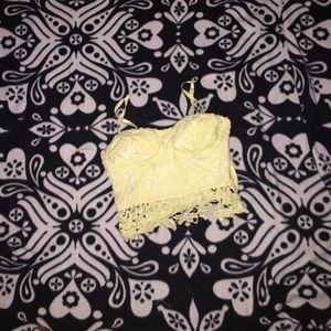 A crop top / bralette