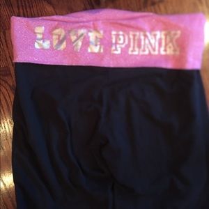 VS LOVE PINK YOGA PANTS
