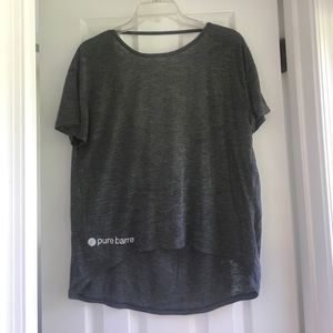 Pure Barre brand dance workout shirt