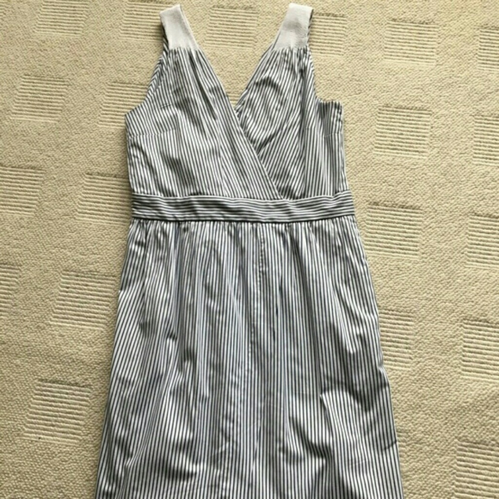 Banana Republic Striped Sundress - 12 Tall