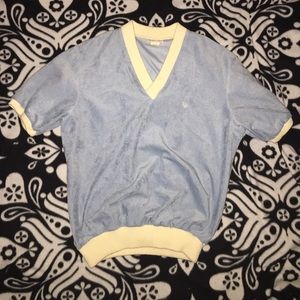 A light blue designer shirt
