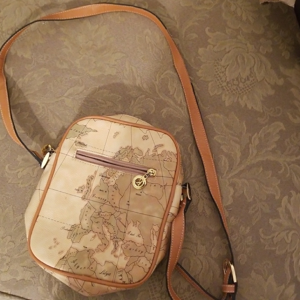 Young girl back pack bag