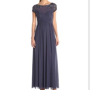 Marina floor length dress