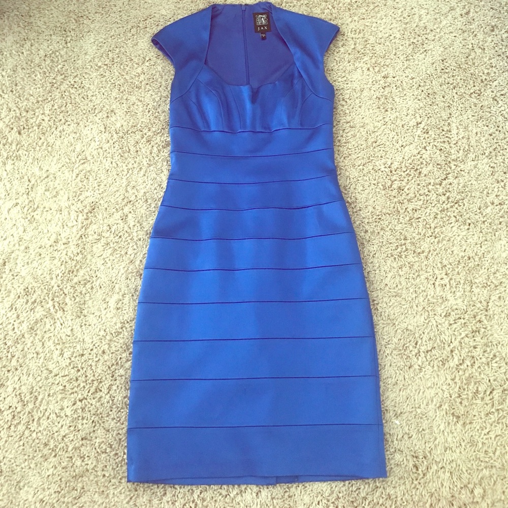 Satin cocktail dress