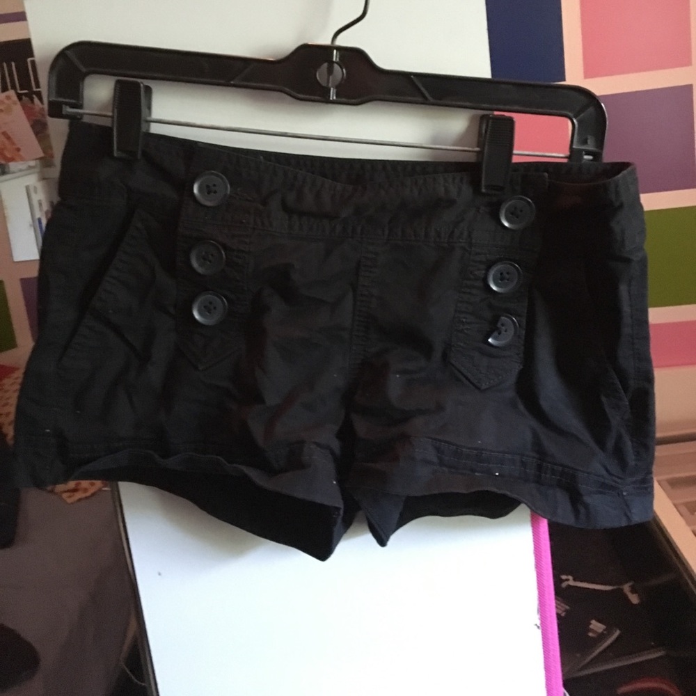Express black shorts