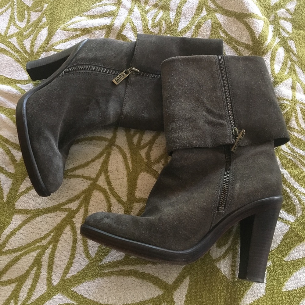 Michael Kors suede boots
