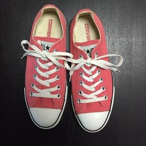 NEW Coral Converse All Stars - Size 8 (men's 6)