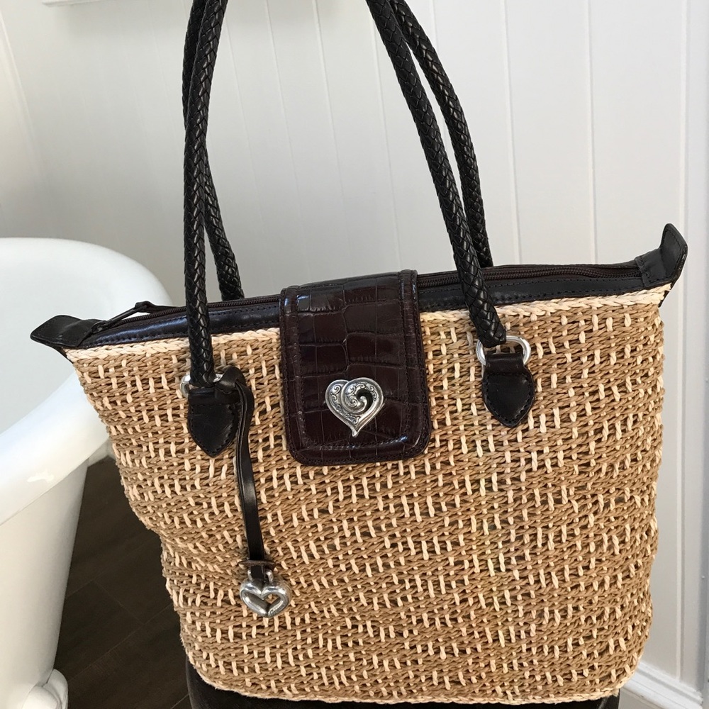 *SOLD* BEAUTIFUL Brighton Barbara Straw Tote