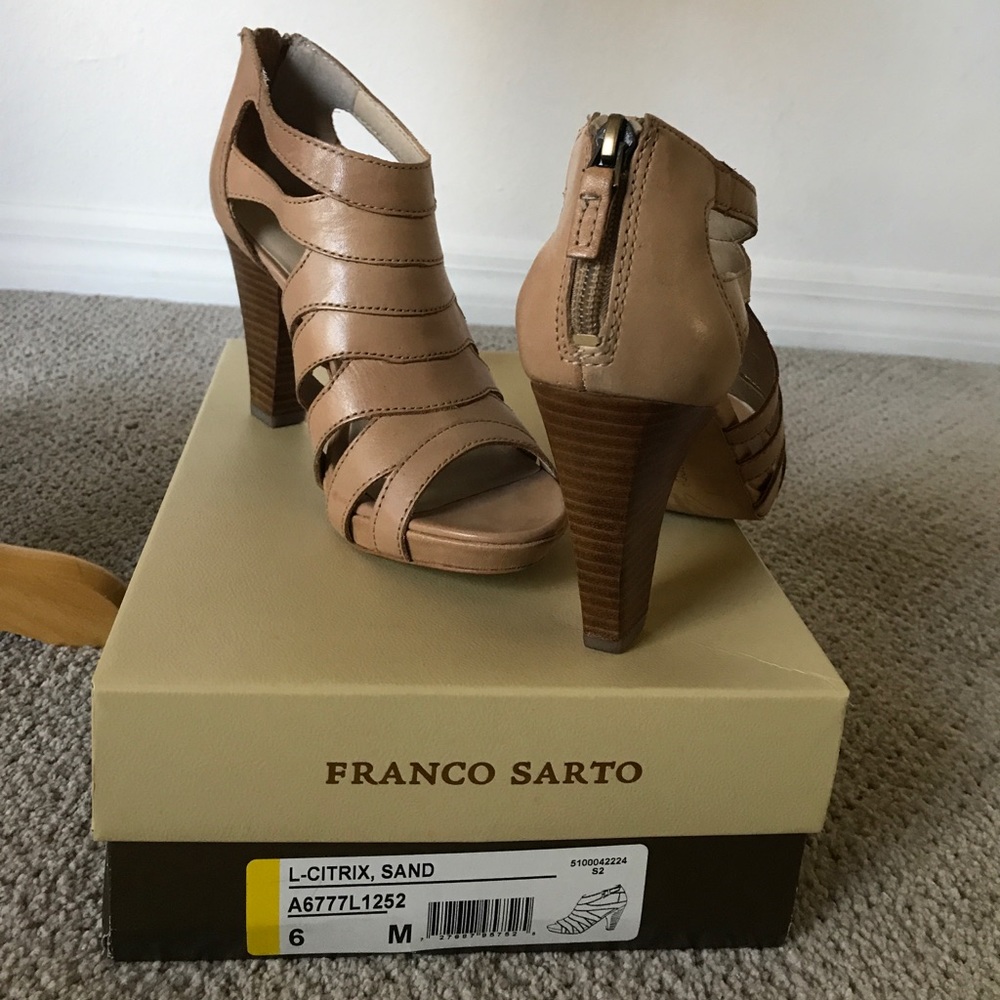 Nude Bootie Sandal