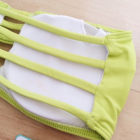 San Lorenzo Bikinis Hipster Strap Bikini Top Only - Picture 2 of 4