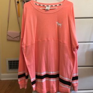 Victoria's Secret Varsity Crew Neck Long Sleeve