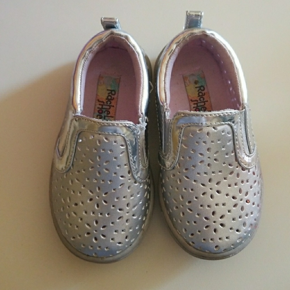 Glitter baby girl shoes