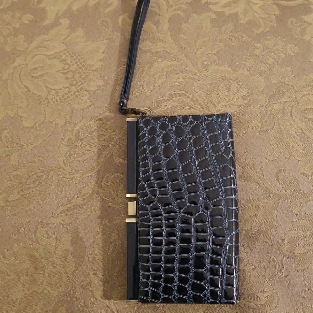 Blue wallet