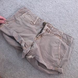 American Eagle Khaki Shorts Size 2