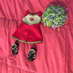 AMERICAN GIRL cheerleader outfit