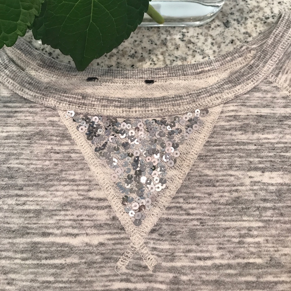 Sequin detail sweatshirt!