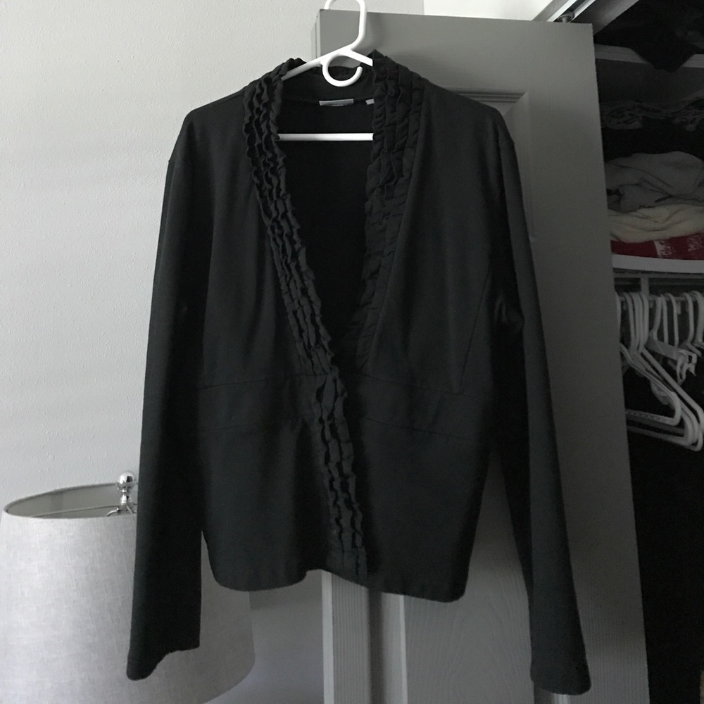 NY & Co. Sweatshirt Blazer