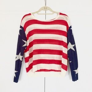 The Classic American Flag Sweater