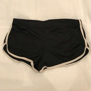 Mesh Perforated Athletic Shorts