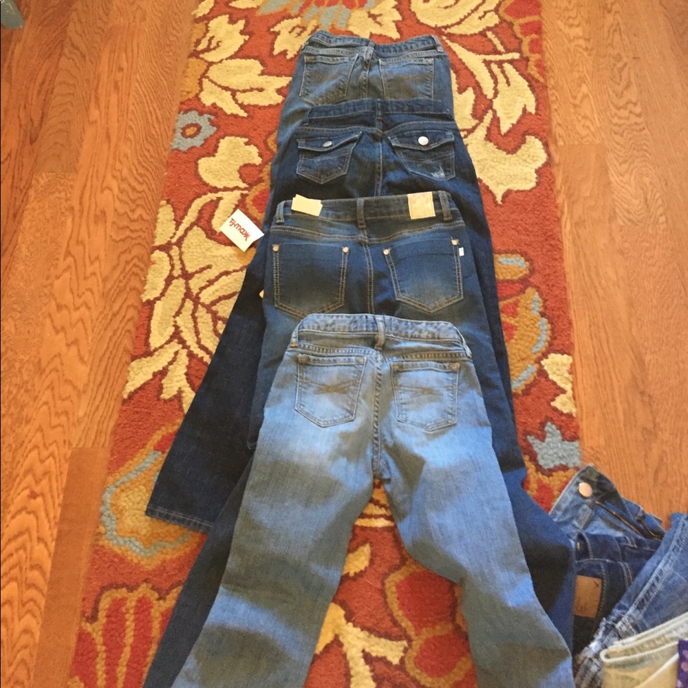 Lot of girls jeans