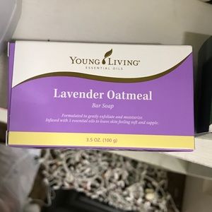Lavender oatmeal bar soap