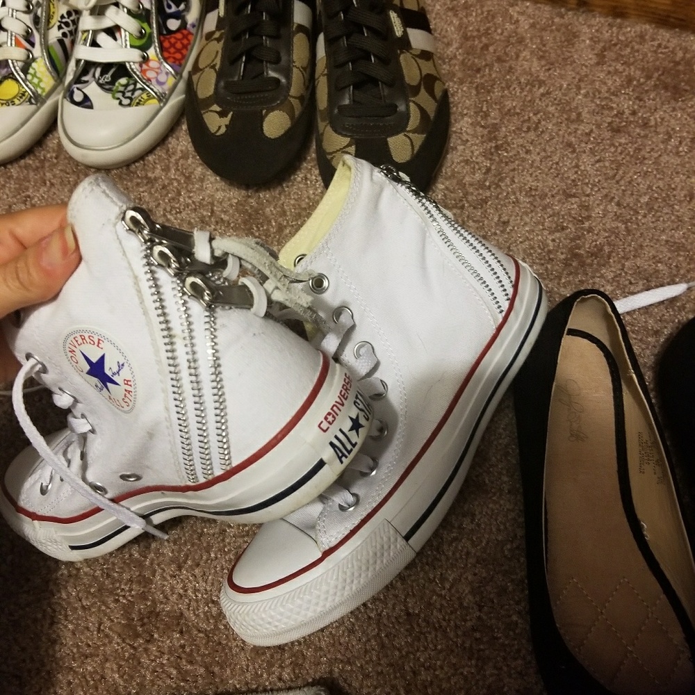 high top chucks