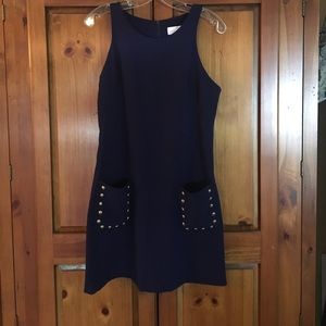 Amanda Uprichard sleeveless navy dress