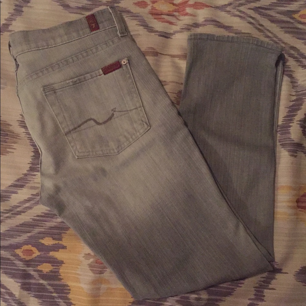 7 For All Mankind Cropped Jeans