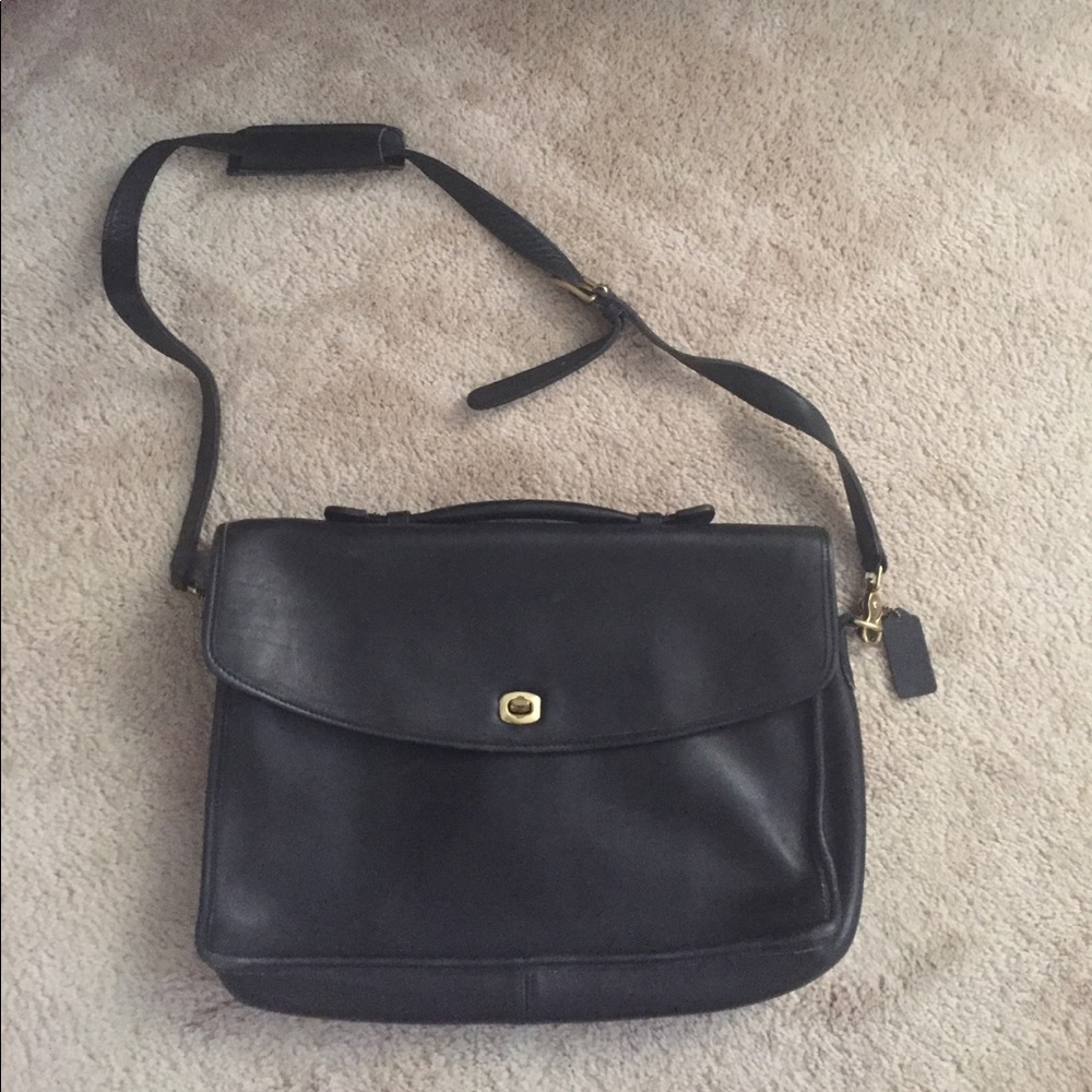 Coach Leather Briefcase