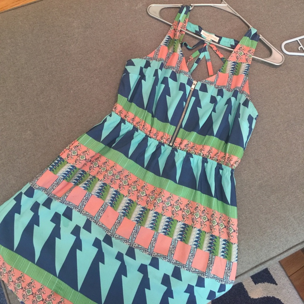 Multi colored dress