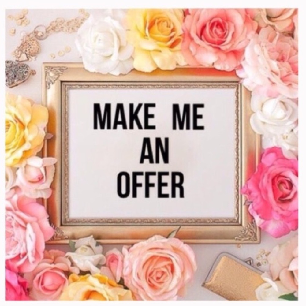 Reasonable offers are accepted!