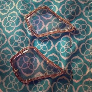 Clear Iridescent Alexandra Kendra Scott Earrings