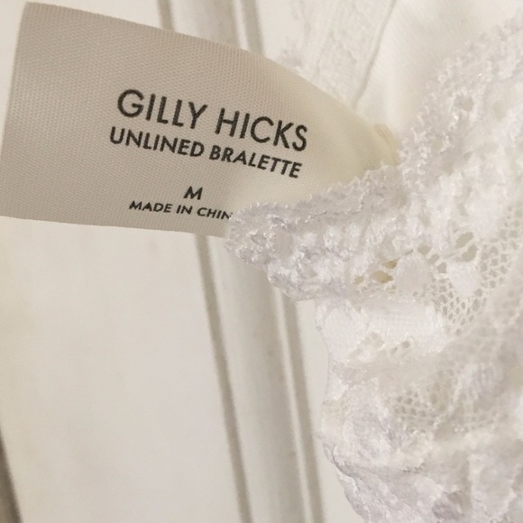 Gilly Hicks White Lace Bralette (NWOT) - Picture 5 of 5