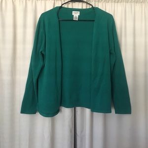 Turquoise cardigan