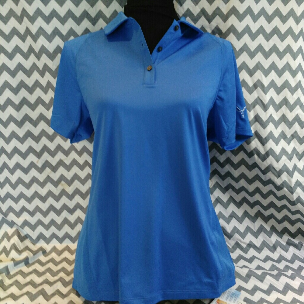 Nwt puma climate control dry fit polo large