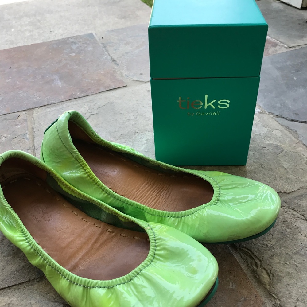 Mint tieks size 7