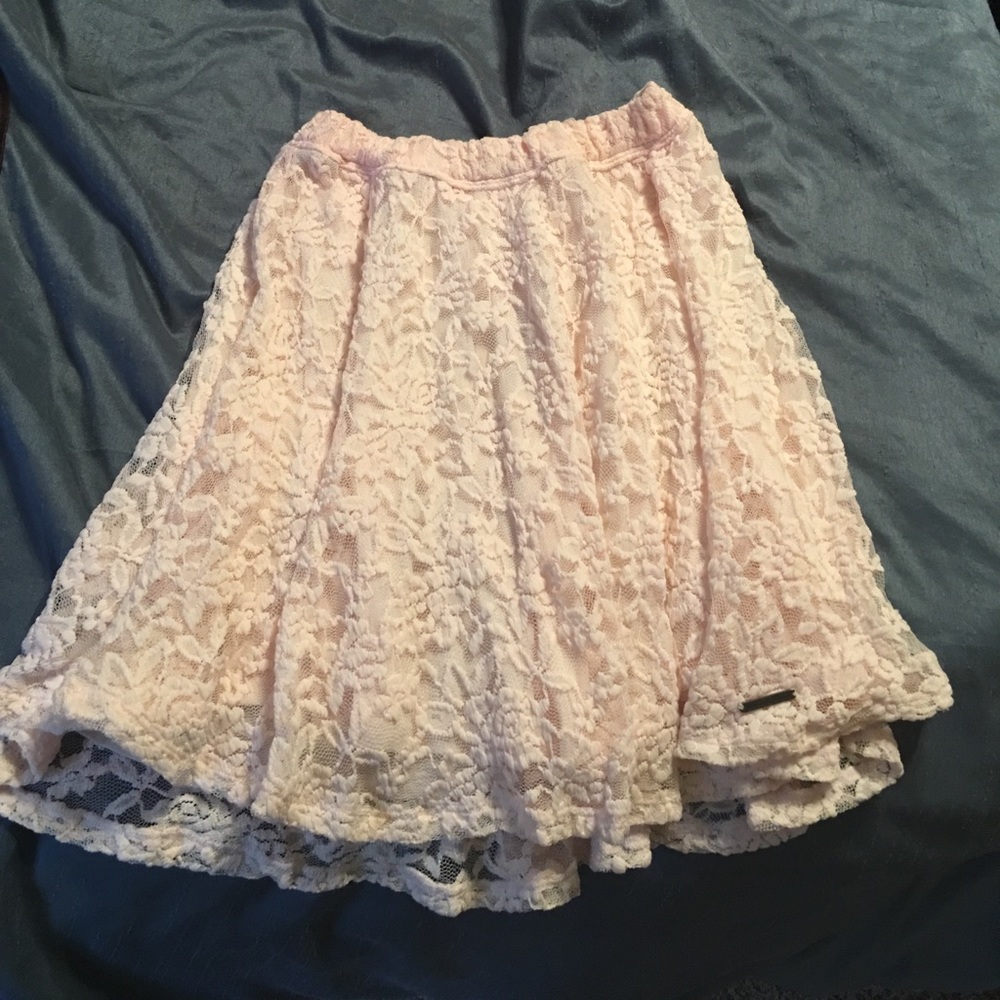Light pink skirt