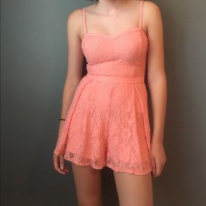 HOLLITER lace romper