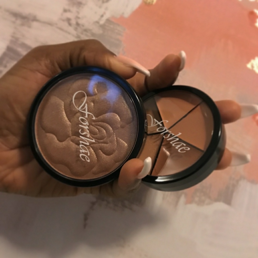 concealer & face bronzer