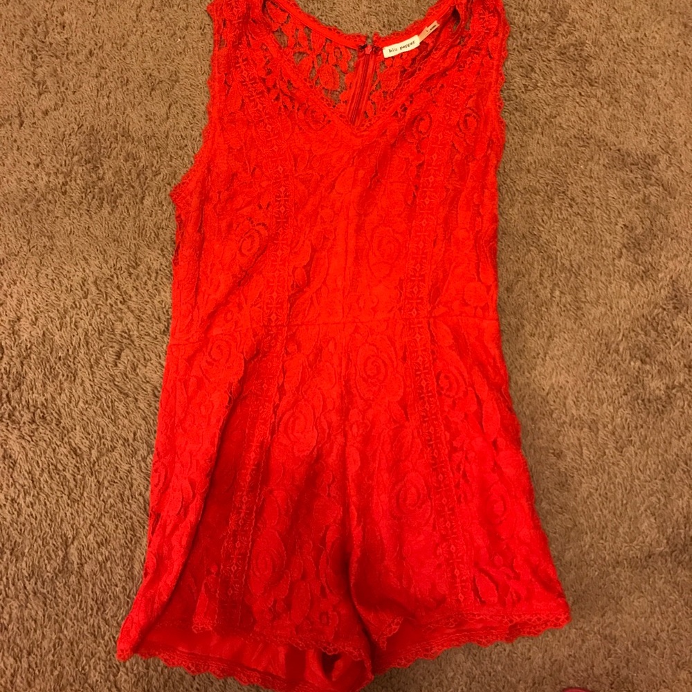 Blue pepper Romper