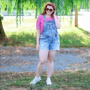 torrid Jeans - ⬇️ Torrid Plus Size Overall Shorts Star Print torrid Jeans - ⬇️ Torrid Plus Size Overall Shorts Star Print