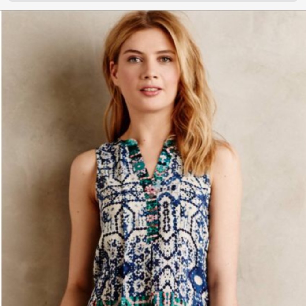 LAST CALL! needs to go. Anthropologie tank