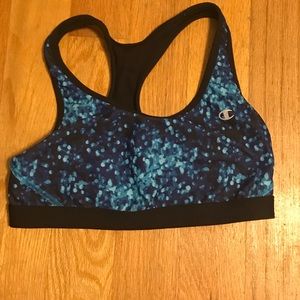 Champion Blue Sports Bra