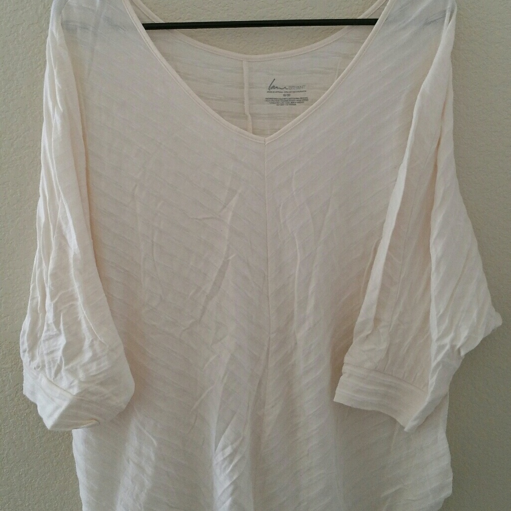 Lane Bryant 3/4 sleeve blouse