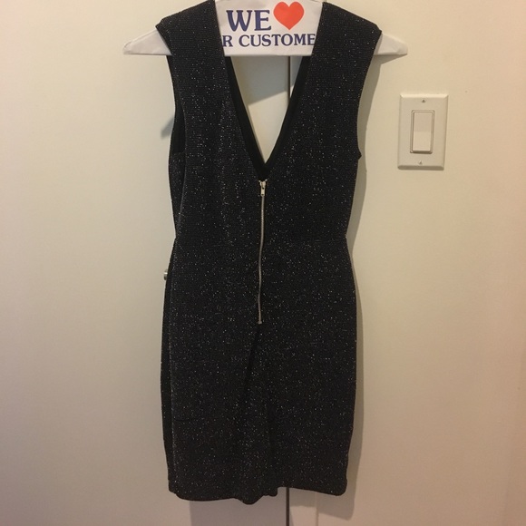 Forever21 sparkly black dress - Picture 3 of 3